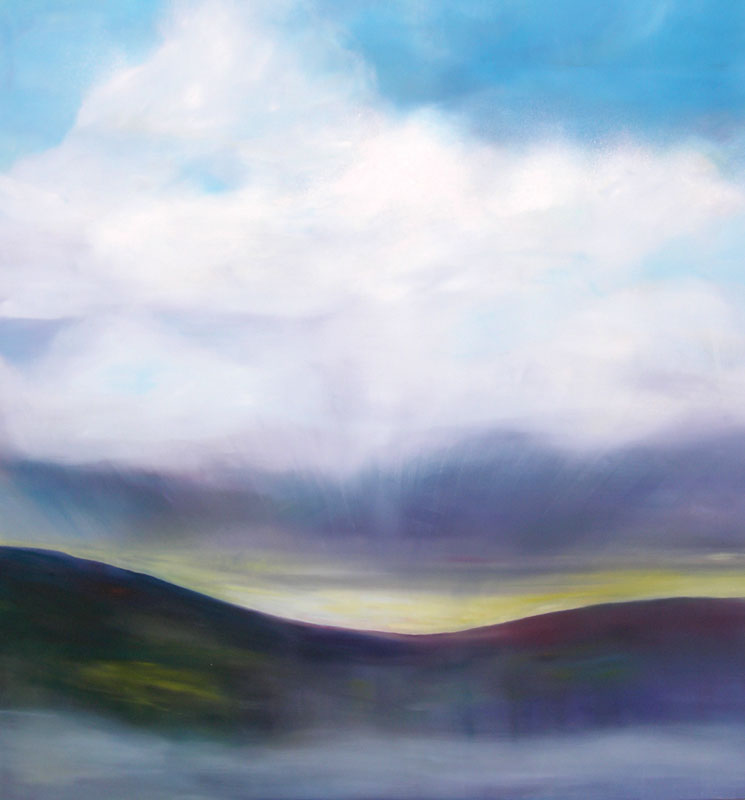 Wolken. OT005 | 2013 | 150 x 140 cm | Öl auf Leinwand