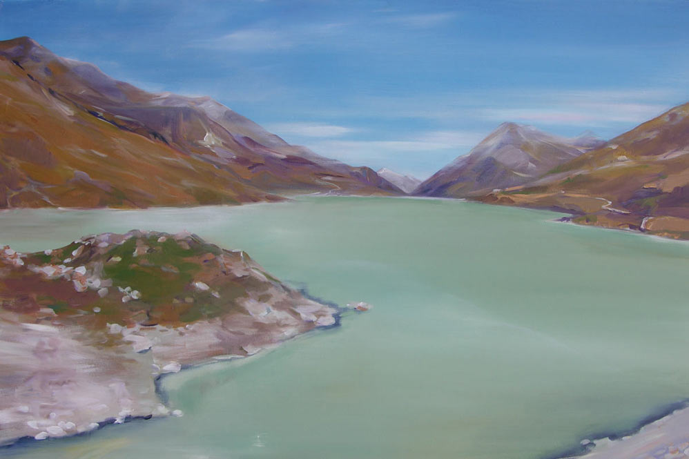 Lago Bianco. 2007 | 120 x 80 cm | Acryl auf Leinwand