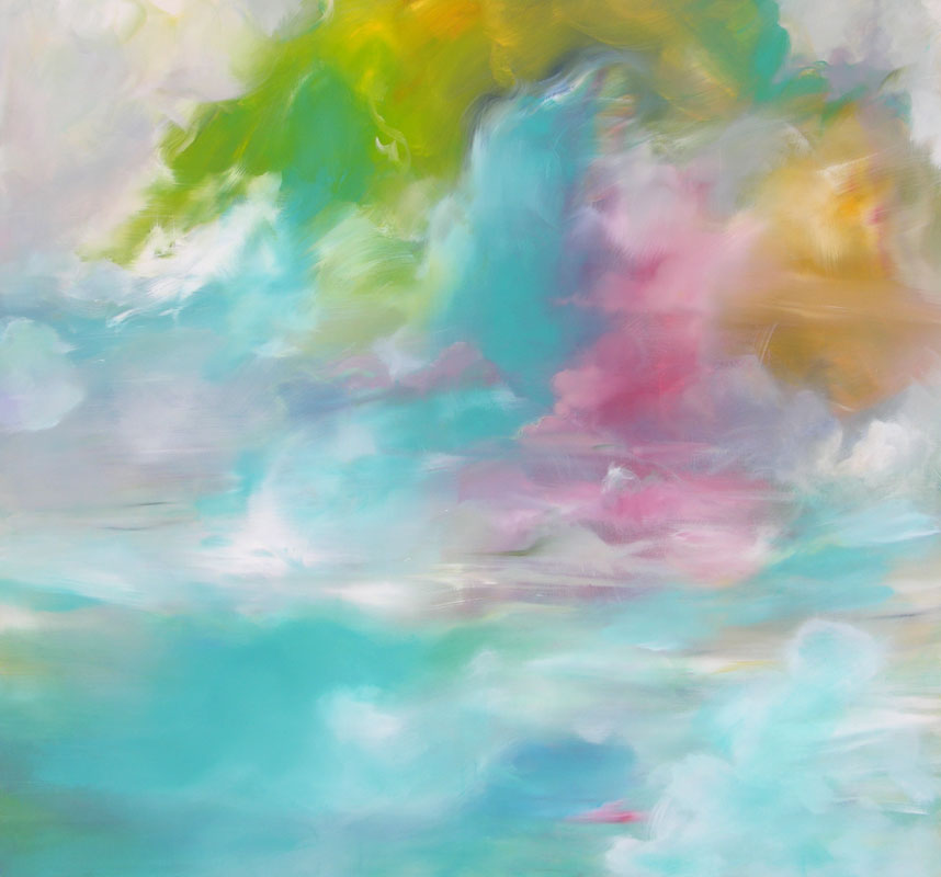 Wolken. OT004 | 2012 | 150 x 160 cm | Acryl auf Leinwand