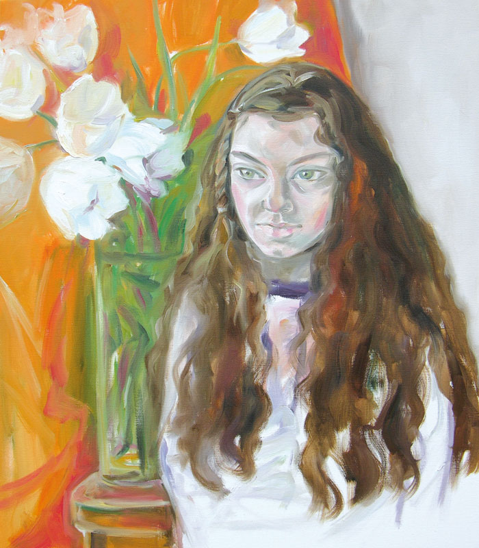 Alina. 2011 | 80 x 70 cm | l auf Leinwand
