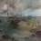 Poitische Landschaft in Russland. 2013 | 100 x 140 cm | l auf Leinwand